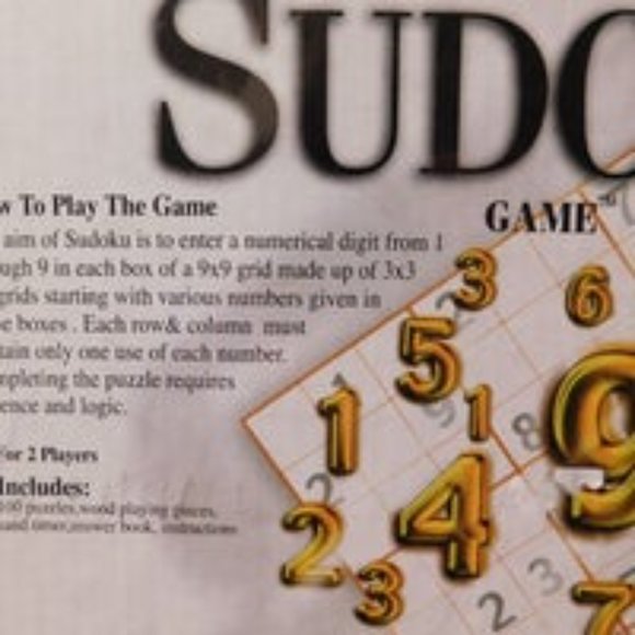 The Original Sudoku Board Game Brand NEW Sealed - Picture 3 of 4